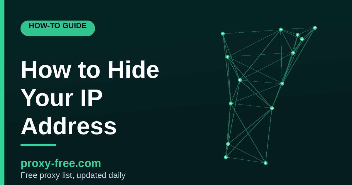 How to Hide Your IP Address Without Overthinking It
